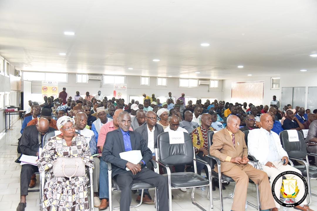 Démarrage des travaux de l'atelier préparatoire des examens nationaux session 2024 à Conakry 