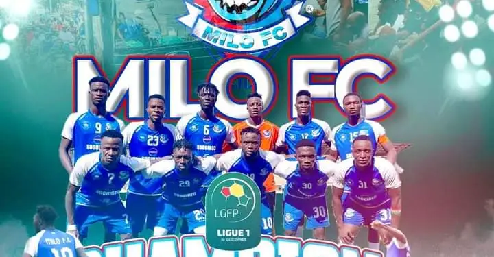 Ligue 1 Guicopres : le Milo FC de Kankan sacré Champion de Guinée