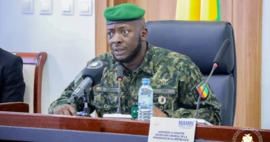 Le Général Amara Camara soutien la candidature du Général MamadiDoumbouya.